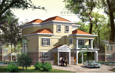 多层轻钢别墅-标准户型04