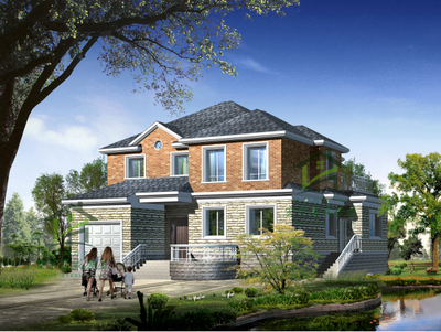 多层轻钢别墅-标准户型10