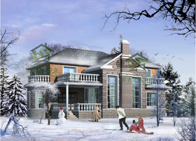 多层轻钢别墅-标准户型09