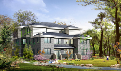 多层轻钢别墅-标准户型08