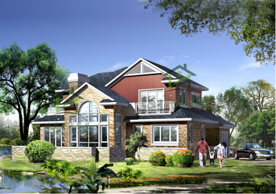 多层轻钢别墅-标准户型05